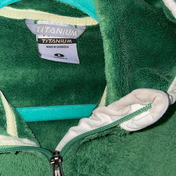 Columbia Sherpa Titanium Full Zip Hooded Jacket Size Small - Picture 2 of 6